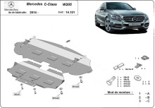 Stalowa płyta pod silnik Mercedes C-Class W205 (2014-2021)