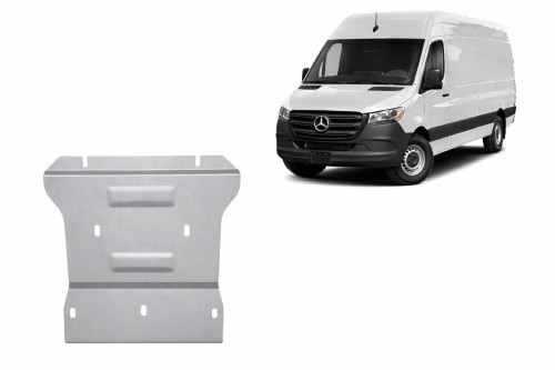 Aluminiowa płyta pod skrzynię biegów Mercedes Sprinter 4x4 (2024-2026)
