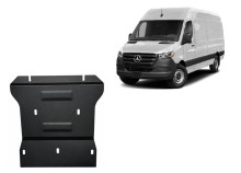 Stalowa płyta pod skrzynię biegów Mercedes Sprinter 4x4 (2024-2026)