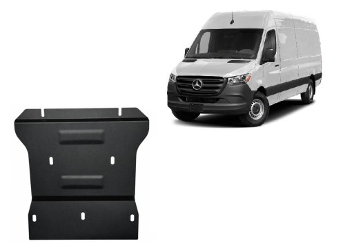 Stalowa płyta pod skrzynię biegów Mercedes Sprinter 4x4 (2024-2026)