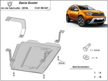 Stalowa płyta pod zbiornik paliwa Dacia Duster (2018-2024)
