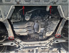 Stalowa płyta pod silnik Mitsubishi Outlander (2012-2021)