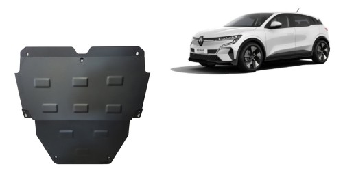 Stalowa płyta pod silnik Renault Megane E-Tech (2022-2026) Stalowa płyta pod silnik Renault Megane E-Tech (2022-2026)