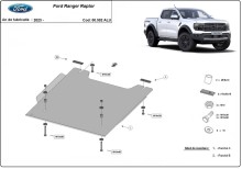 Aluminiowa płyta pod reduktor Ford Ranger Raptor (2023-2026)