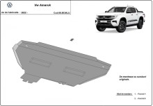 Aluminiowa płyta pod chłodnicę Volkswagen Amarok (2022-2026)