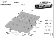 Stalowa osłona skrzyni biegów Audi A7 A7 (2019-2025)