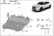 Stalowa płyta pod silnik Citroen DS4 II (2021-2026)
