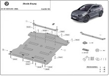Stalowa płyta pod silnik Skoda Enyaq (2022-2026)