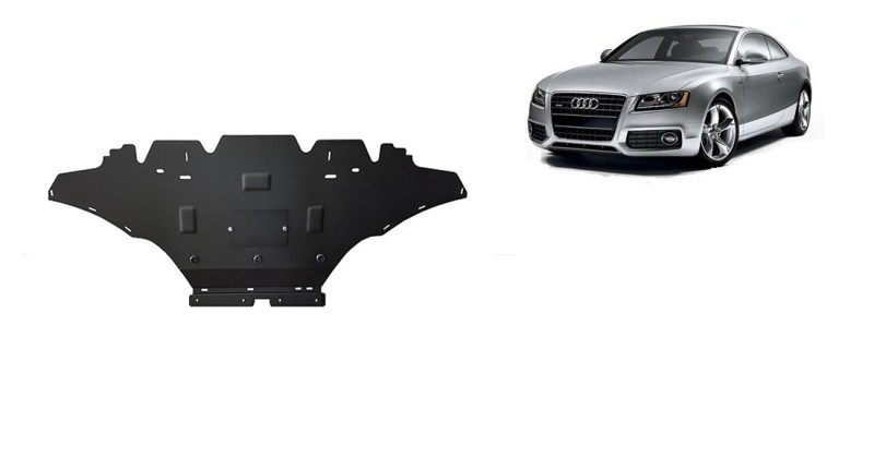 Stalowa płyta pod silnik Audi A5, benzyna (2008-2016)