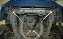 Stalowa płyta pod silnik Subaru Forester 2 (2002-2008)