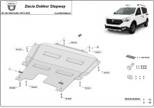 Aluminiowa płyta pod silnik DACIA Dokker Stepway (2012-2021)