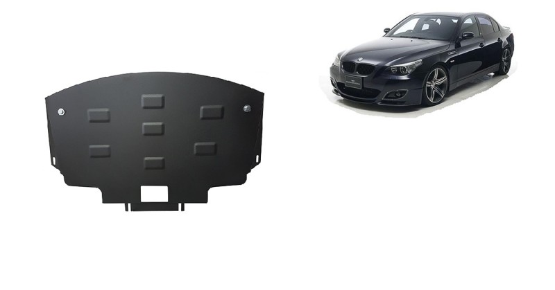 Stalowa płyta pod silnik BMW Seria 5 E60/E61 przedni zderzak M Pakiet (2003-2010)