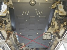 Stalowa płyta pod skrzynię biegów Toyota Hilux Revo (2016-2026)