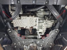 Stalowa płyta pod silnik Fiat 500x (2014-2026)