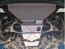 Stalowa płyta pod reduktor Ford Ranger (2023-2026)