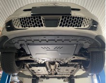 Stalowa płyta pod silnik Fiat 600 (2023-2026)