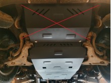 Stalowa płyta pod silnik Fiat Fullback (2016-2019)