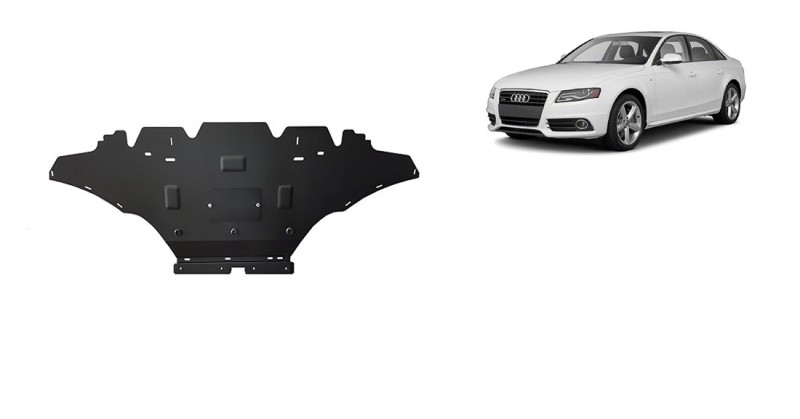 Stalowa płyta pod silnik Audi A4 B8, diesel (2008-2014)