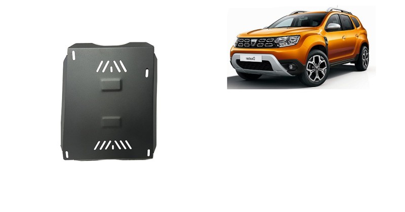 Stalowa płyta pod zbiornik paliwa Dacia Duster (2018-2024)