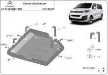 Stalowa płyta pod AdBlue Citroen Spacetourer (2020-2026)