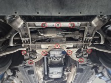Stalowa płyta pod silnik Alfa Romeo Stelvio (2016-2026)