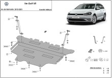 Aluminiowa płyta pod silnik VW Golf 7 (2012-2021)