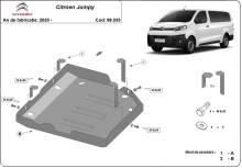 Stalowa płyta pod AdBlue Citroen Jumpy (2020-2026)