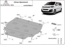 Aluminiowa płyta pod silnik Citroen Spacetourerr (2016-2026)
