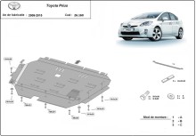 Stalowa płyta pod silnik Toyota Prius (2008-2015)
