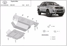 Stalowa płyta pod silnik Toyota Hilux (2004-2015)