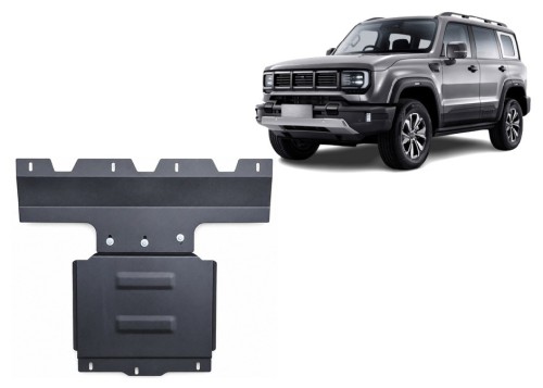 Stalowa płyta pod silnik Baic Beijing BJ40 (2023-2026)