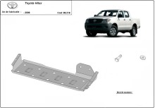 Stalowa płyta pod zbiornik paliwa Toyota Hilux (2000-2004)