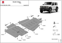 Stalowa płyta pod reduktor Suzuki Jimny - Wersja 5 drzwiowa (2018-2026)