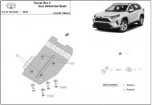 Aluminiowa płyta pod dyferencjał Toyota Rav4 (2018-2026)