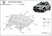 Stalowa płyta pod silnik Dacia Sandero Stepway (2012-2020)