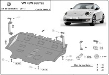 Aluminiowa płyta pod silnik Volkswagen New Beetle (2011-2019)