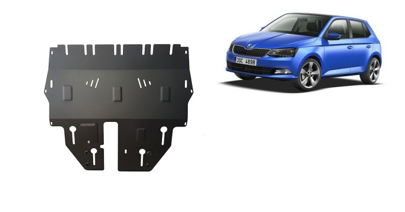 Stalowa płyta pod silnik Skoda Fabia 3 (2015-2021)