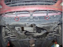 Stalowa płyta pod silnik Peugeot 406 (1996-2004)