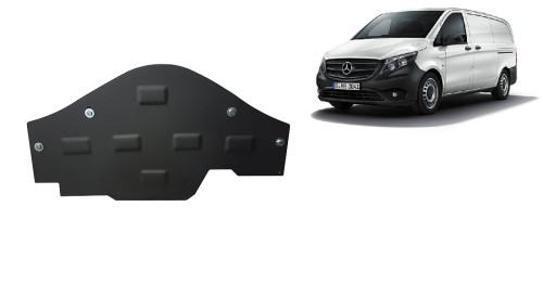 Stalowa płyta pod silnik System Start-Stop Mercedes Vito W447, 4x2, 1.6 D (2014-2026)