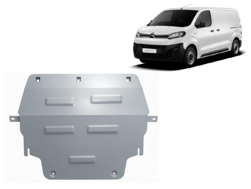 Aluminiowa płyta pod silnik Citroen Dispach (2016-2026) Aluminiowa płyta pod silnik Citroen Dispach (2016-2026)