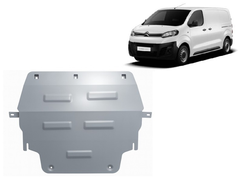 Aluminiowa płyta pod silnik Citroen Dispach (2016-2026)