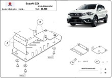 Aluminiowa płyta pod dyferencjał Suzuki SX4 (2013-2023)