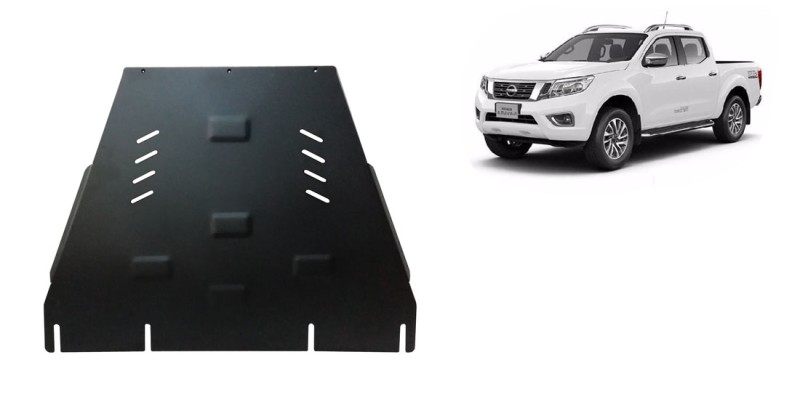Stalowa płyta pod skrzynię biegów Nissan Navara NP300 - D23 (2015-2021)