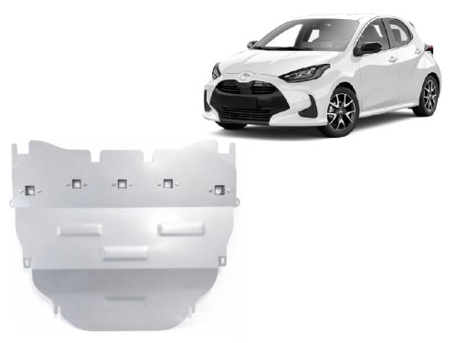 Aluminiowa płyta pod silnik Toyota Yaris (2021-2026)