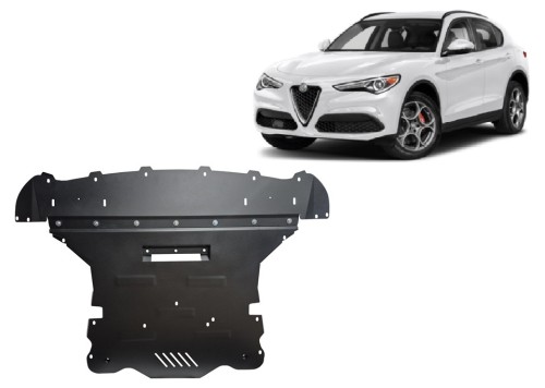 Stalowa płyta pod silnik Alfa Romeo Stelvio (2016-2026)
