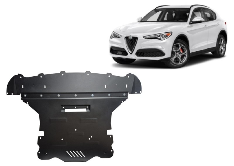 Stalowa płyta pod silnik Alfa Romeo Stelvio (2016-2026)