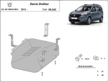 Stalowa płyta pod zbiornik paliwa Dacia Dokker (2012-2021)