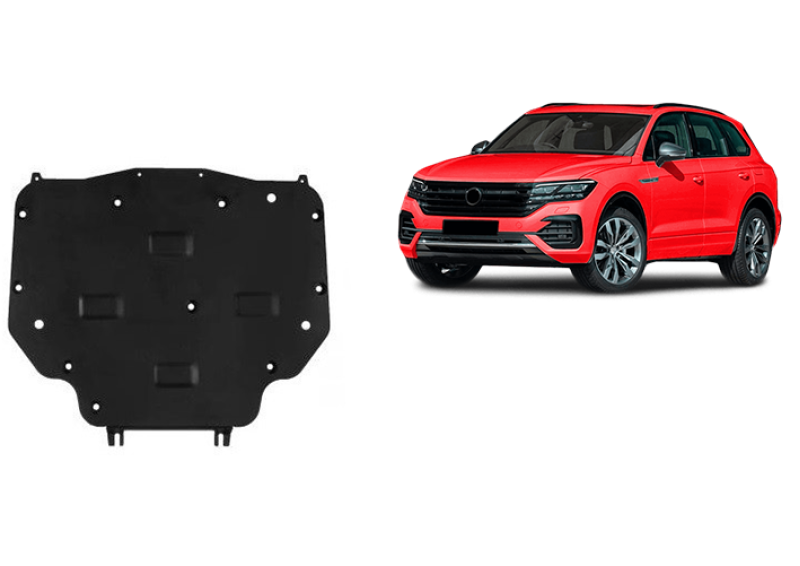Stalowa płyta pod skrzynię biegów VW Touareg (2018-2026)