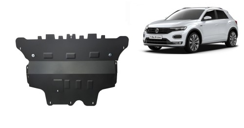 Stalowa płyta pod silnik Volkswagen T-Roc - automatyczna skrzynia biegów (2017-2026)