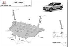 Aluminiowa płyta pod silnik Seat Tarraco (2018-2024)